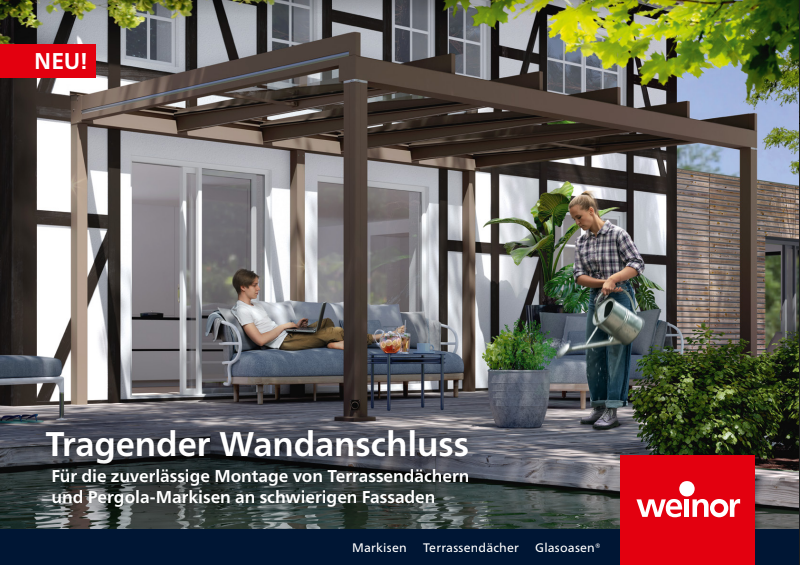 Tragender Wandanschluss